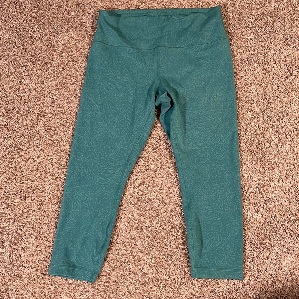 Practically Brand New Lululemon leggings.  Never been worn just no tag.